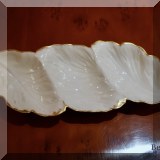 P04. Lenox porcelain dish. 